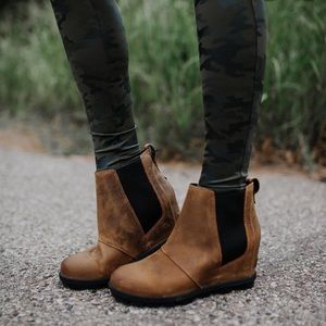 😍 NWT Sorel Joan Of Arctic Wedge II 8 Elk